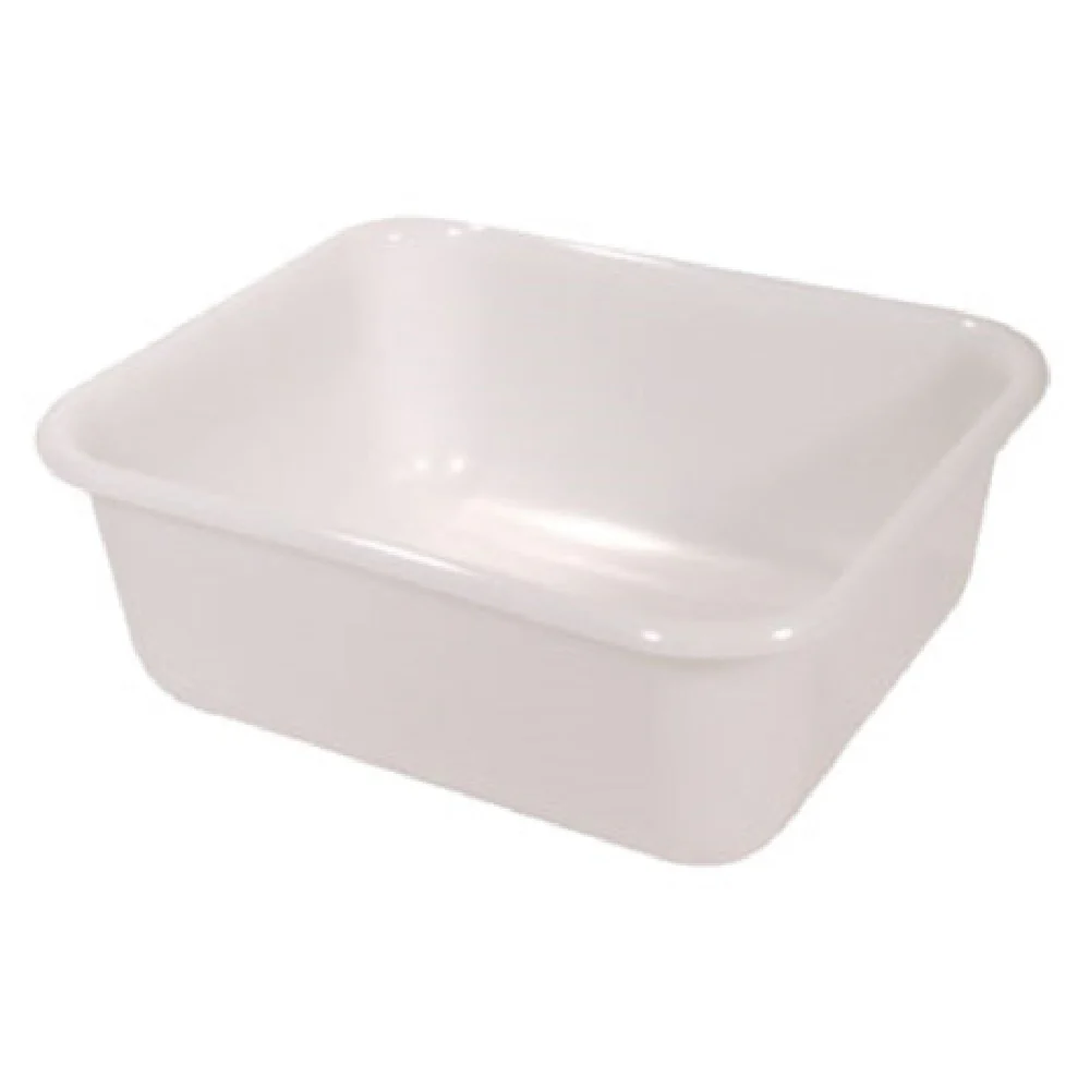 Rubbermaid FG369000WHT 11 Quart Food Tote Box Plastic White with Reinforced Handles