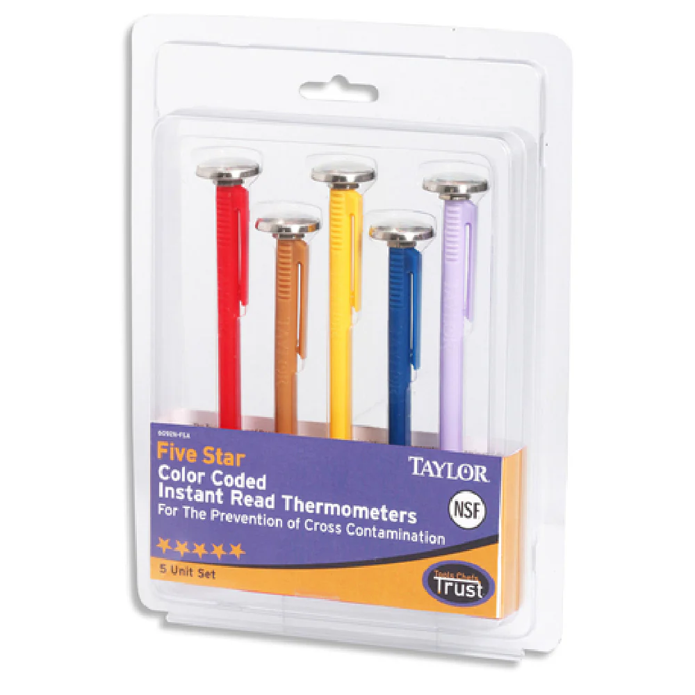 Taylor 6092NFSA Dial HACCP Food Safety Thermometer Pocket Set with Calibration