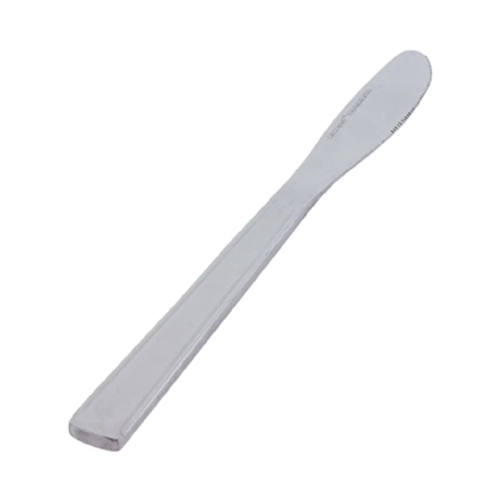 Crestware DOM405 8-1/8 Inch Serrated Dinner Knife Heavy Weight Stainless Steel with Polished Finish Crestware DOM405 8-1/8 Inch Serrated Dinner Knife Heavy Weight Stainless Steel with Polished Finish