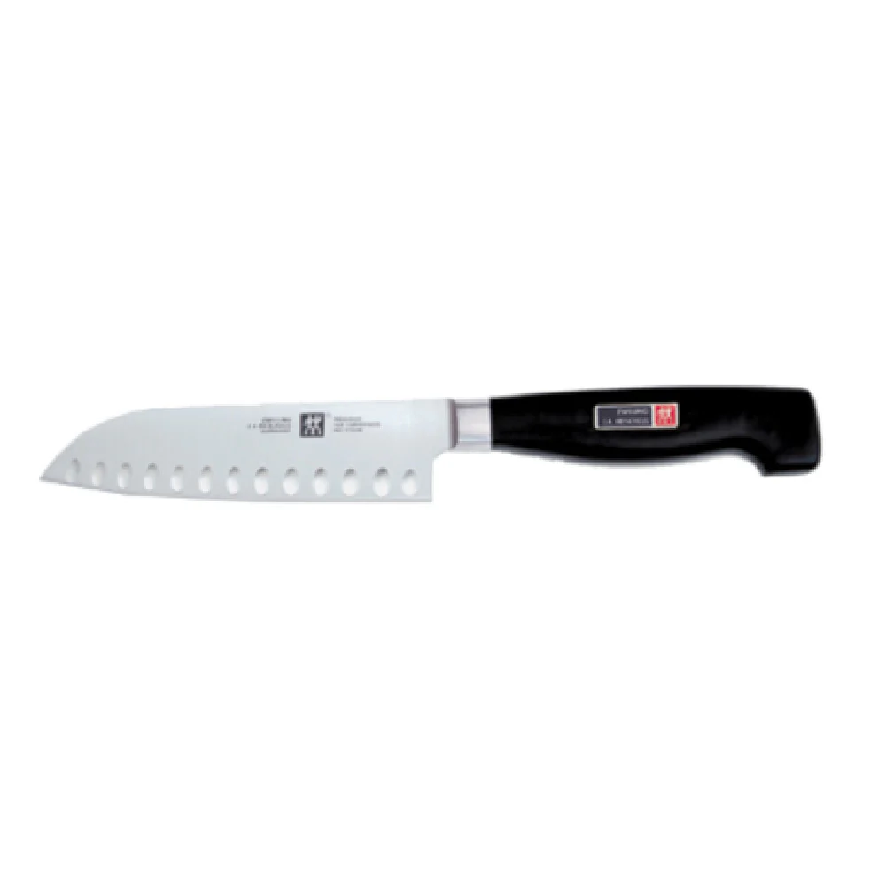 Zwilling 31119-143 5 Inch Hollow Edge Santoku Knife with Ergonomic Handle