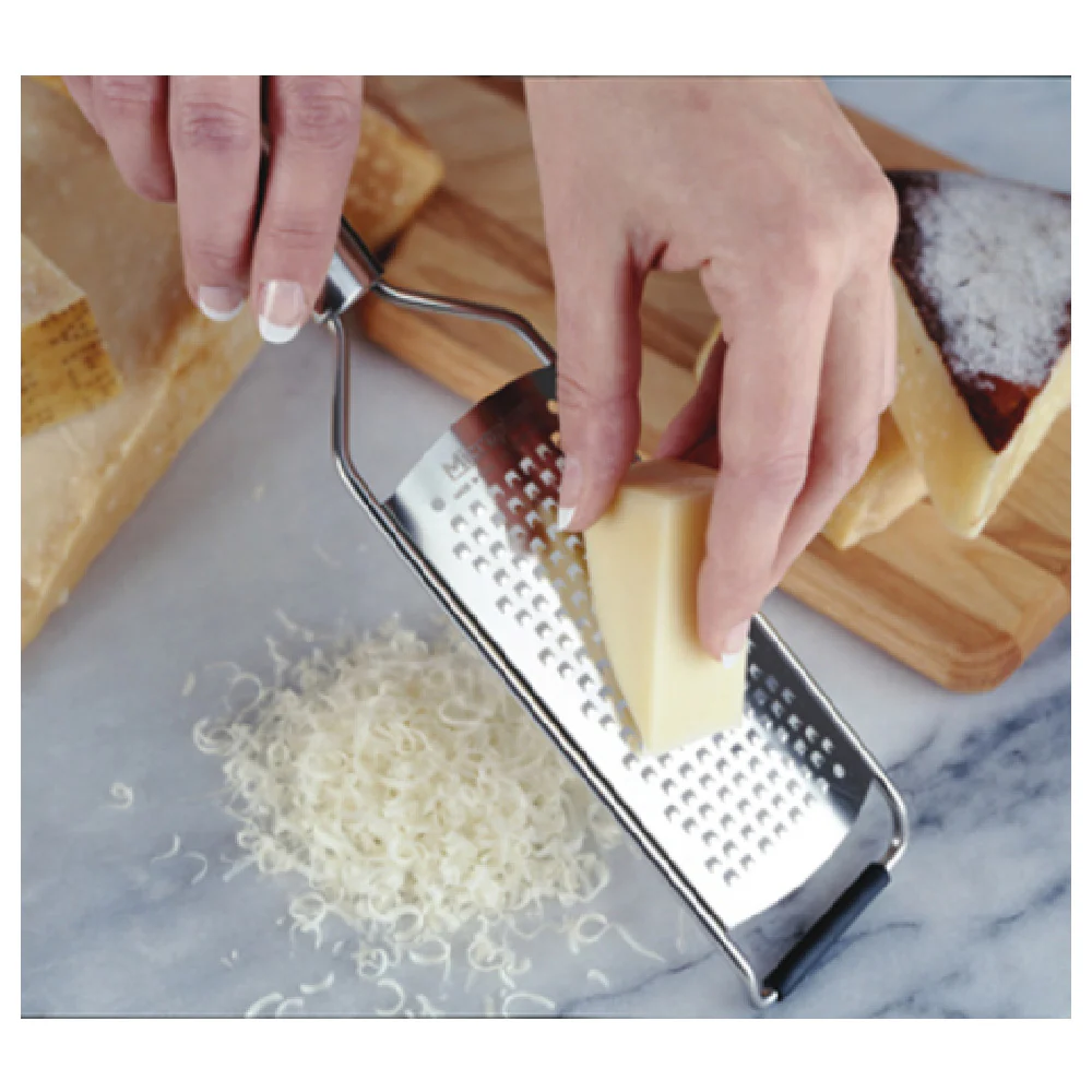 Matfer 438000 13 Inch Coarse Manual Grater with Stainless Steel Handle and Rubber Feet Matfer 438000 13 Inch Coarse Manual Grater with Stainless Steel Handle and Rubber Feet