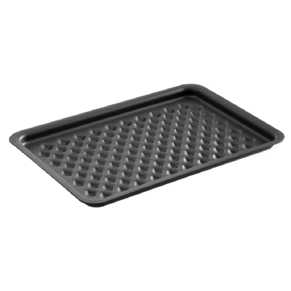 Middleby Marshall 75241 8.9 Inch Diamond Grill Pan 12 Ga Aluminum Black Finish