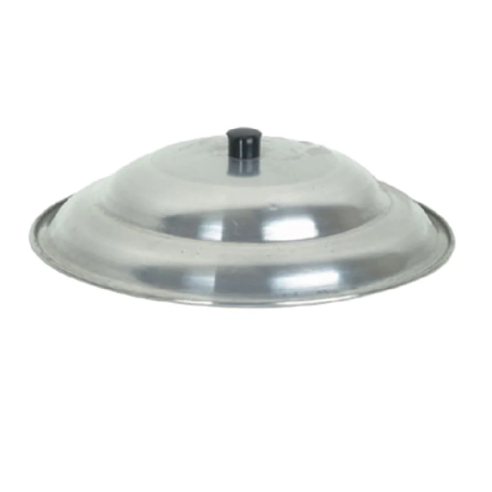Thunder Group ALPC002 13-1/4 Inch Diameter Domed Wok Cover Aluminum with Plastic Handle Thunder Group ALPC002 13-1/4 Inch Diameter Domed Wok Cover Aluminum with Plastic Handle