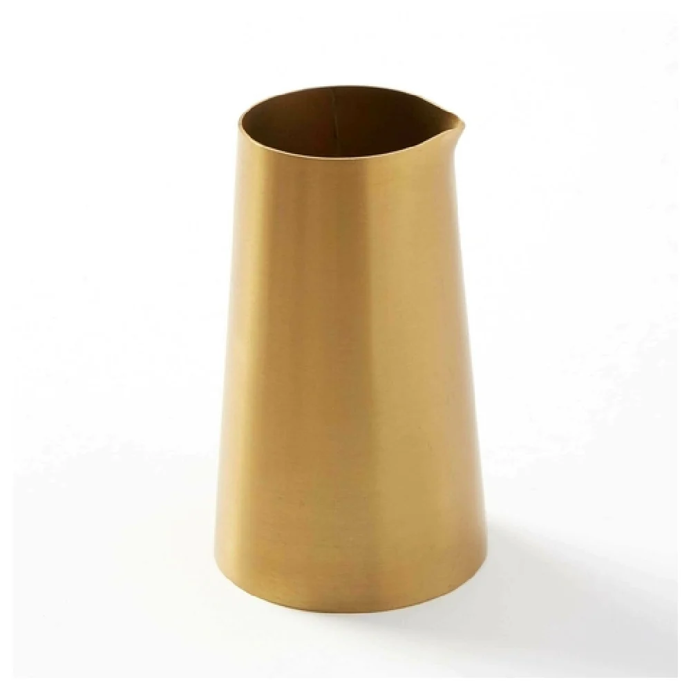 American Metalcraft SCMG4 4-1/2 Oz Without handle Stainless Steel Satin Gold Creamer