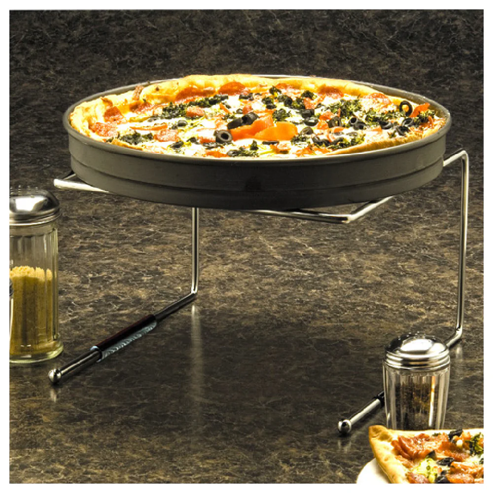 American Metalcraft 1900312 12 Inch Pizza Stand Chrome Plated Steel Presentation American Metalcraft 1900312 12 Inch Pizza Stand Chrome Plated Steel Presentation