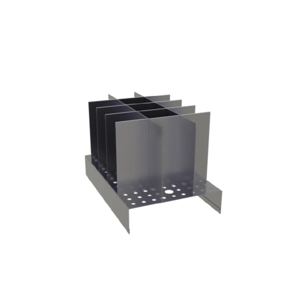 Glastender BRM15 15 Bottle Rack for IBA-12 Ice Bin Stainless Steel