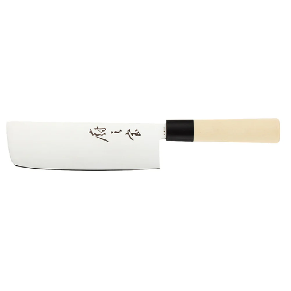 Mercer Culinary M24307PL 7 Inch High Carbon Nakiri Vegetable Knife Mercer Culinary M24307PL 7 Inch High Carbon Nakiri Vegetable Knife