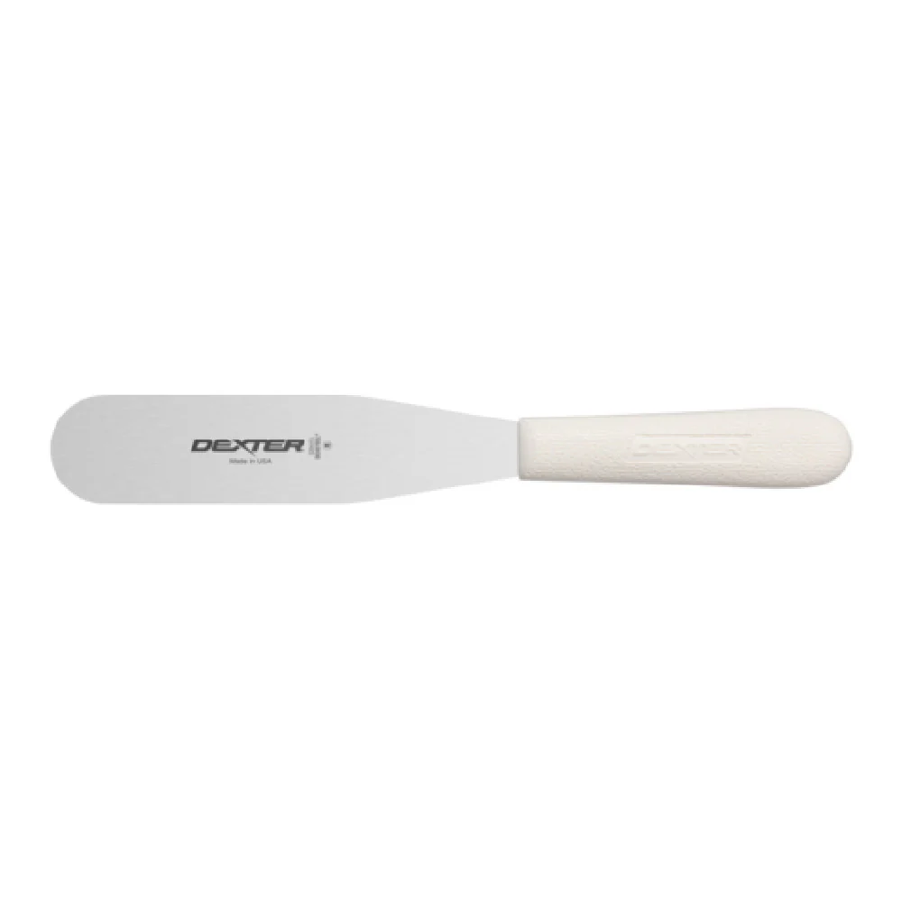 Dexter Russell S284-61/2PCP 6-1/2 Inch Frosting Spatula Stainless Steel Blade Polypropylene White Handle Dexter Russell S284-61/2PCP 6-1/2 Inch Frosting Spatula Stainless Steel Blade Polypropylene White Handle