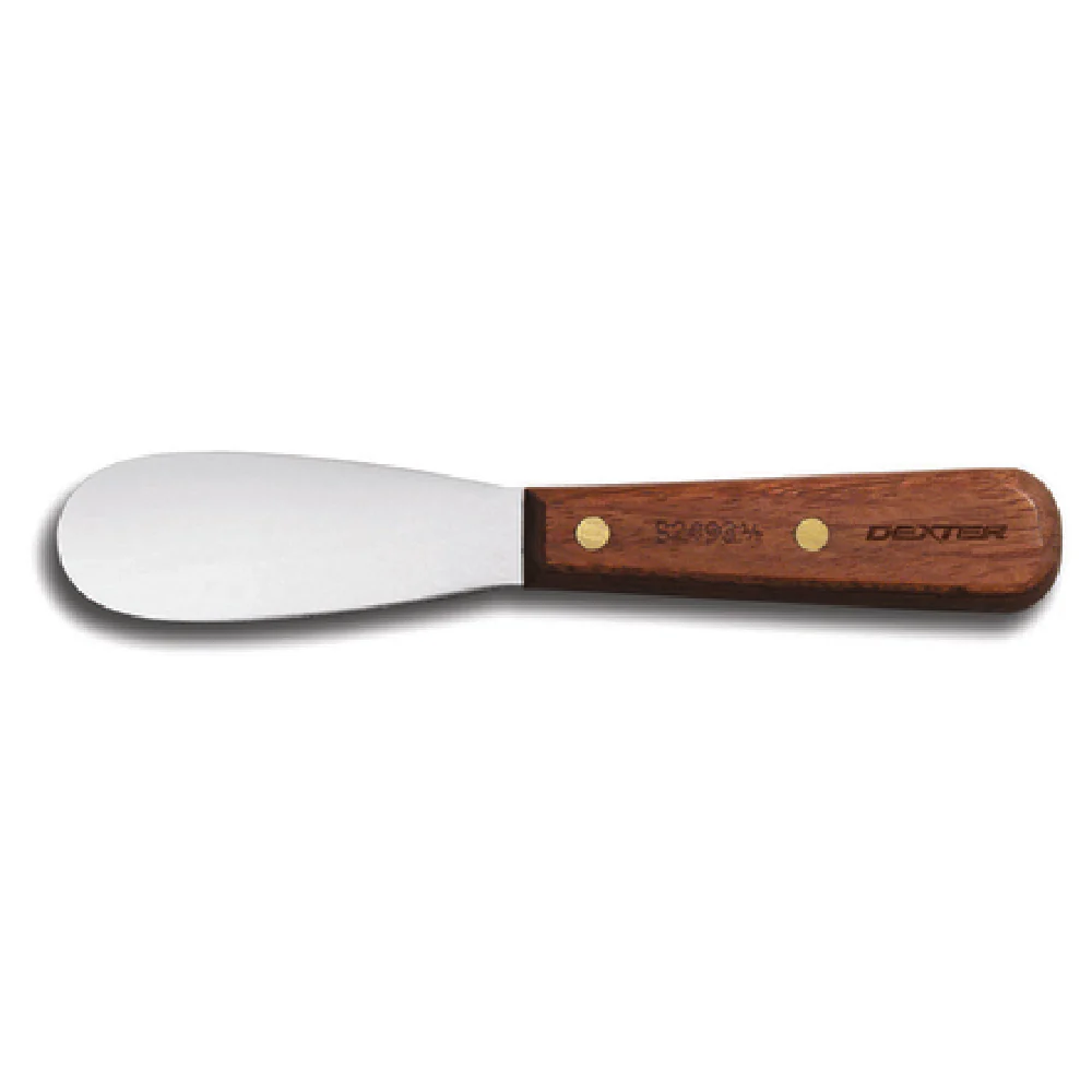 Dexter Russell S2493 1/2PCP 3-1/2 Inch Stainless Steel Sandwich Spreader Rosewood Handle