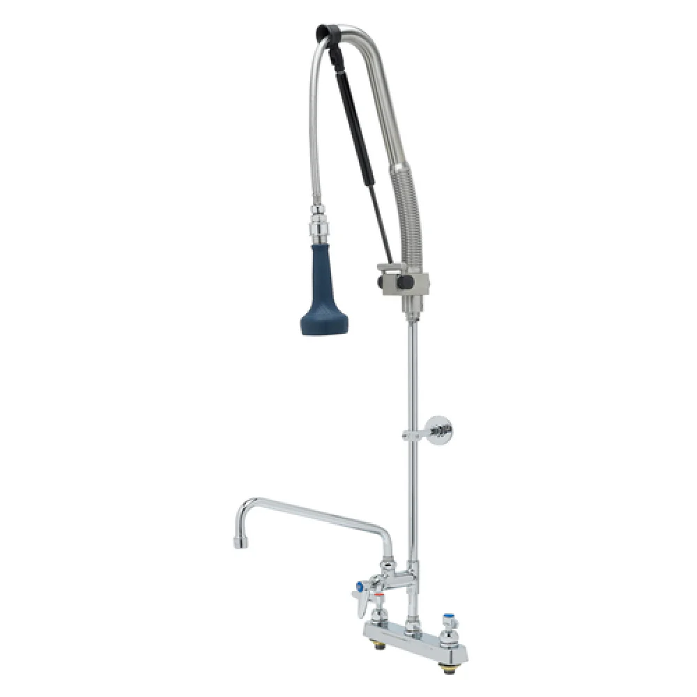 T&S Brass B-5120-12-CRB8P EasyInstall DuraPull Pre-Rinse Unit 8 T&S Brass B-5120-12-CRB8P EasyInstall DuraPull Pre-Rinse Unit 8