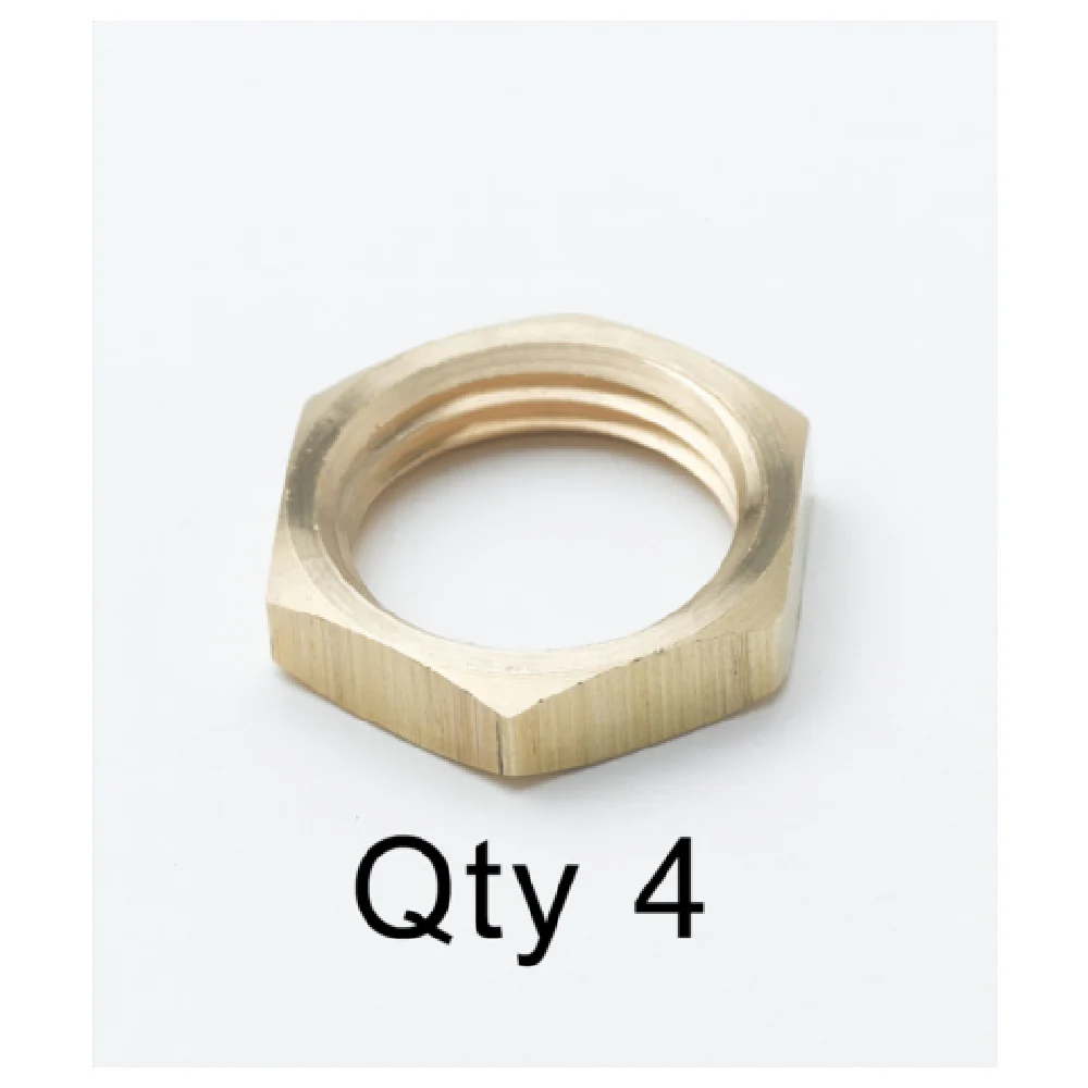 T&S Brass 002954-45M 1/2-14NPSL Lock Nuts Brass for Commercial Plumbing 4 Packs T&S Brass 002954-45M 1/2-14NPSL Lock Nuts Brass for Commercial Plumbing 4 Packs