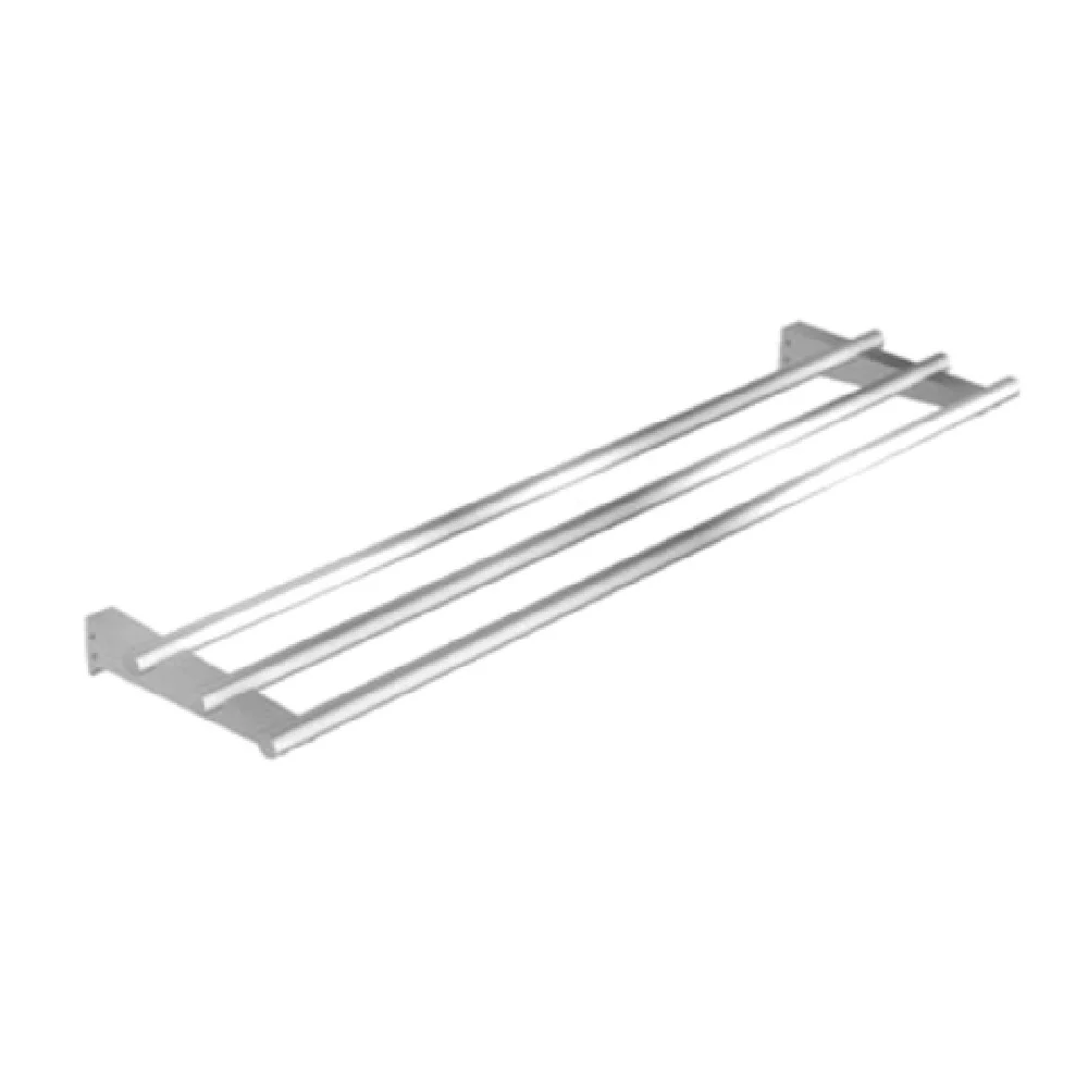 Duke 3BTS-FX-24.5 24.5 Inch Tray Slide Fixed Bracket with 3 Tubular Bars Stainless Steel Duke 3BTS-FX-24.5 24.5 Inch Tray Slide Fixed Bracket with 3 Tubular Bars Stainless Steel