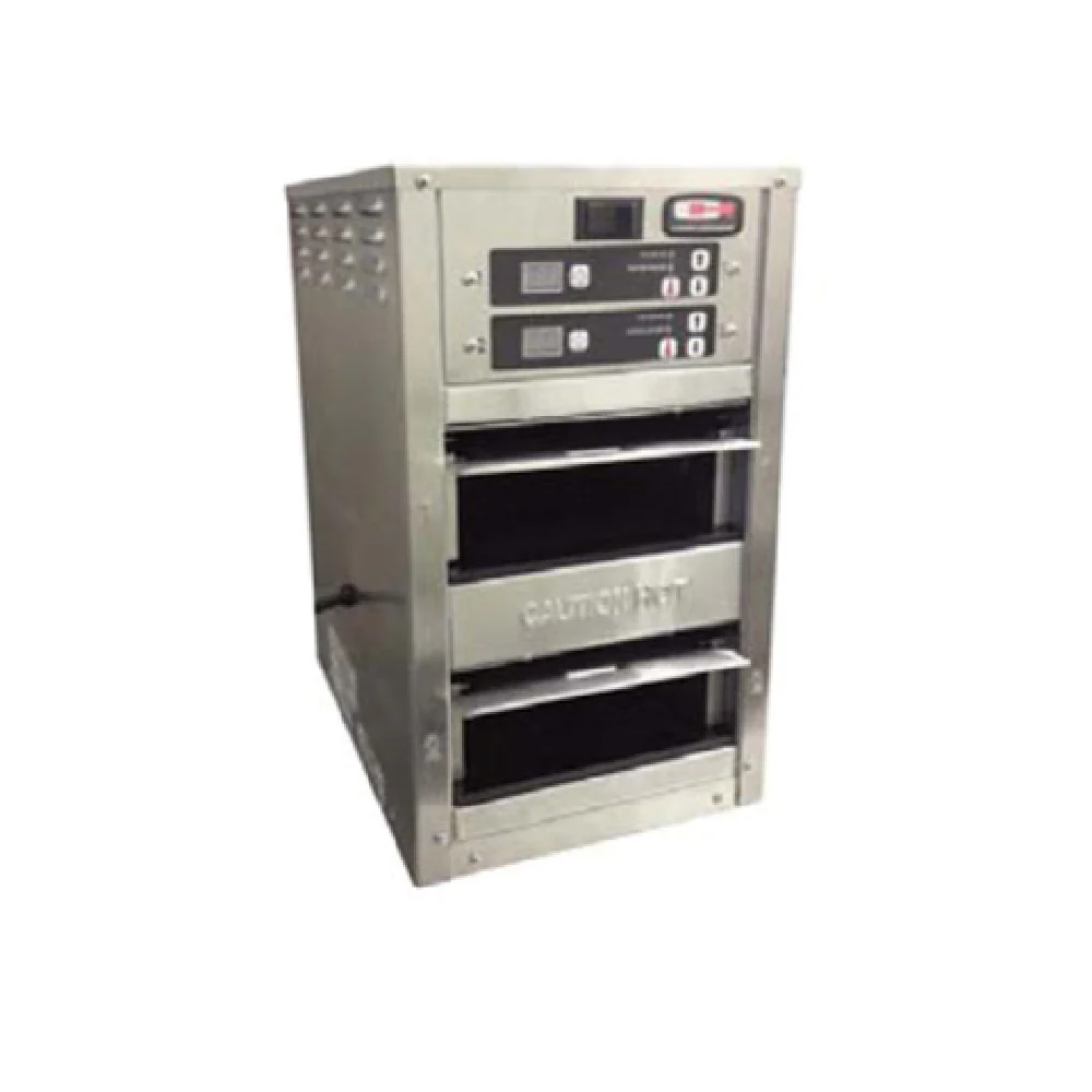 Carter Hoffmann MZ213GS-2T_120/60/1 10 Inch Heated Cabinet for Fried Food with Timers