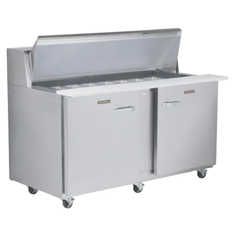 Traulsen UPT6024-LL-SB 60 Inch Dealer's Choice Refrigerated Counter with Overshelf Traulsen UPT6024-LL-SB 60 Inch Dealer's Choice Refrigerated Counter with Overshelf