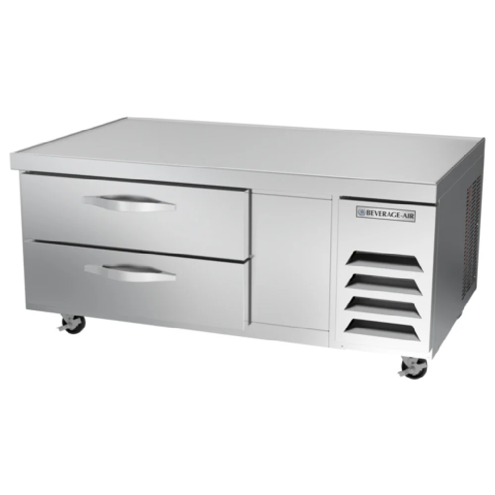 Beverage Air WTFCS52HC 52 Inch Worktop Freezer 9.58 cu ft with 2 Drawers
