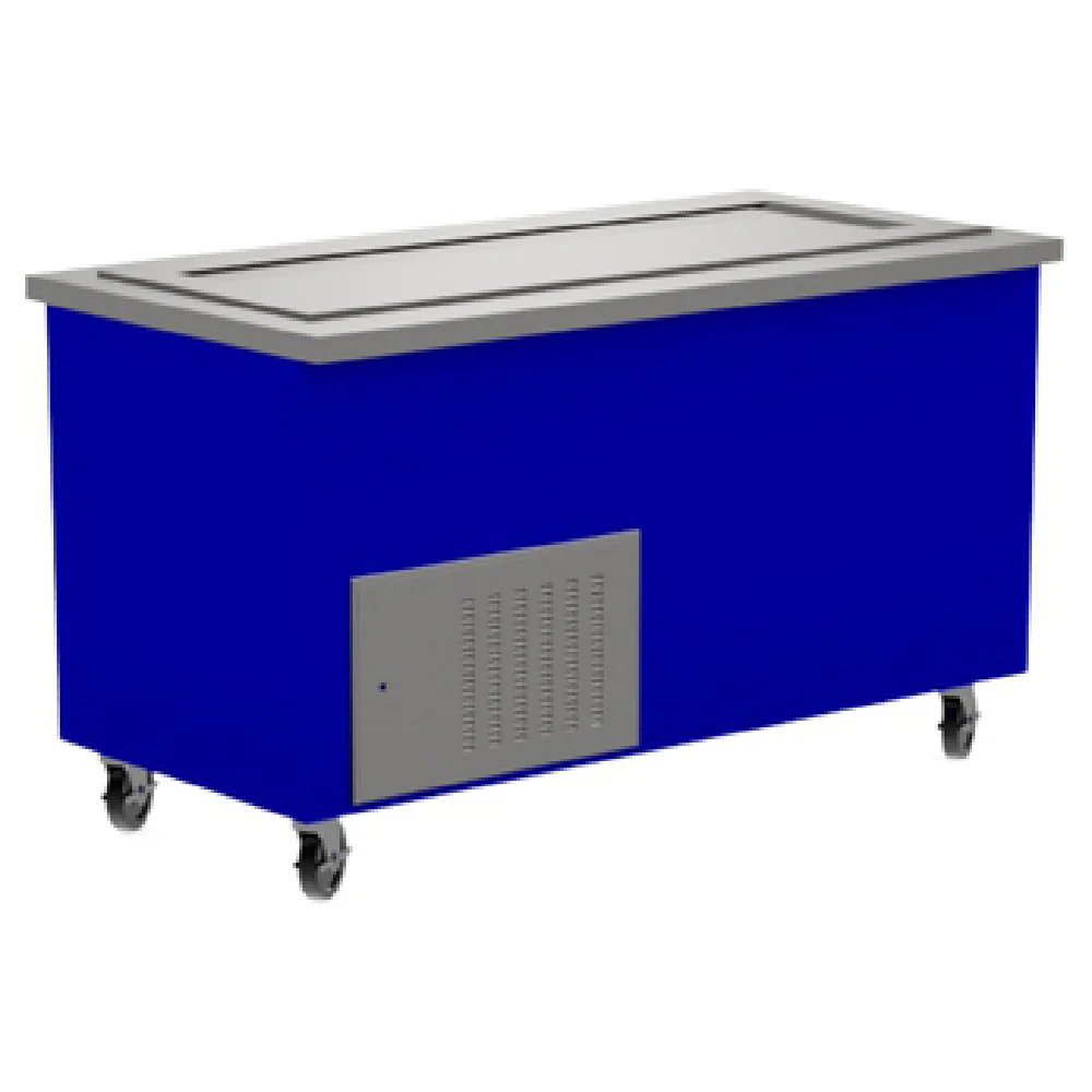 Randell RS FGO-RFT-5 72 Inch Frost Top Serving Counter Mobile Modular Stainless Steel Body Randell RS FGO-RFT-5 72 Inch Frost Top Serving Counter Mobile Modular Stainless Steel Body