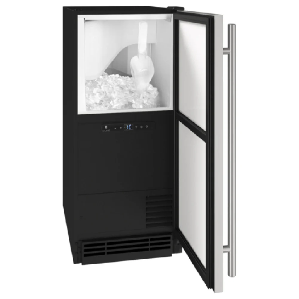 U-Line Corporation UHCP115-SS01A Ice Maker Self-Contained Cube-Style 55 Lb/Day
