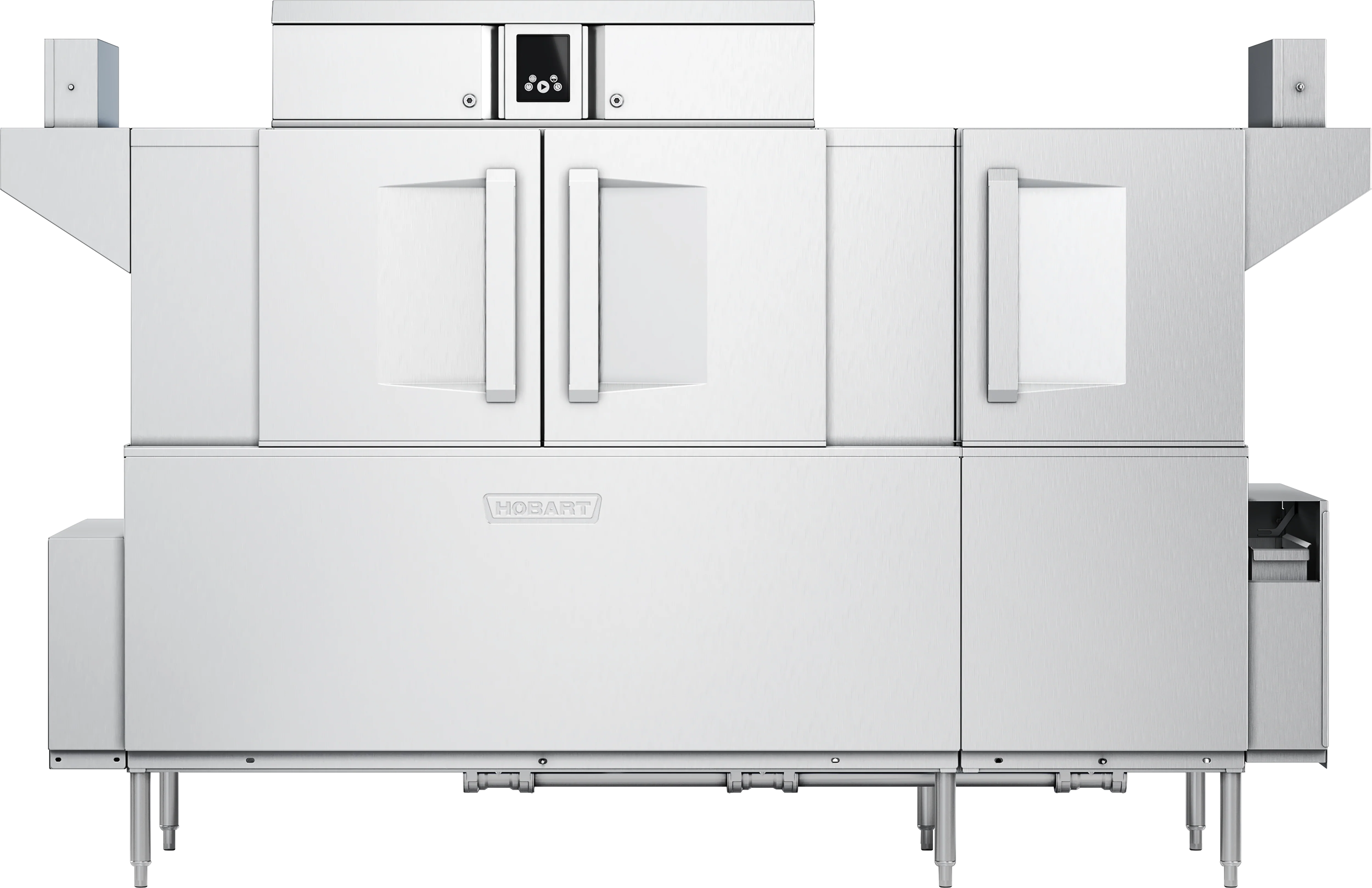 Hobart CL86-ADV+BUILDUP 44 Inch Conveyor Dishwasher With Power Scrapper Hobart CL86-ADV+BUILDUP 44 Inch Conveyor Dishwasher With Power Scrapper