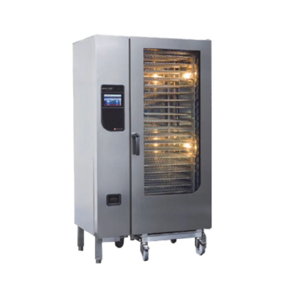 Henny Penny FPE215.945.11 42 Inch Electric Combi Oven with Trolley Henny Penny FPE215.945.11 42 Inch Electric Combi Oven with Trolley