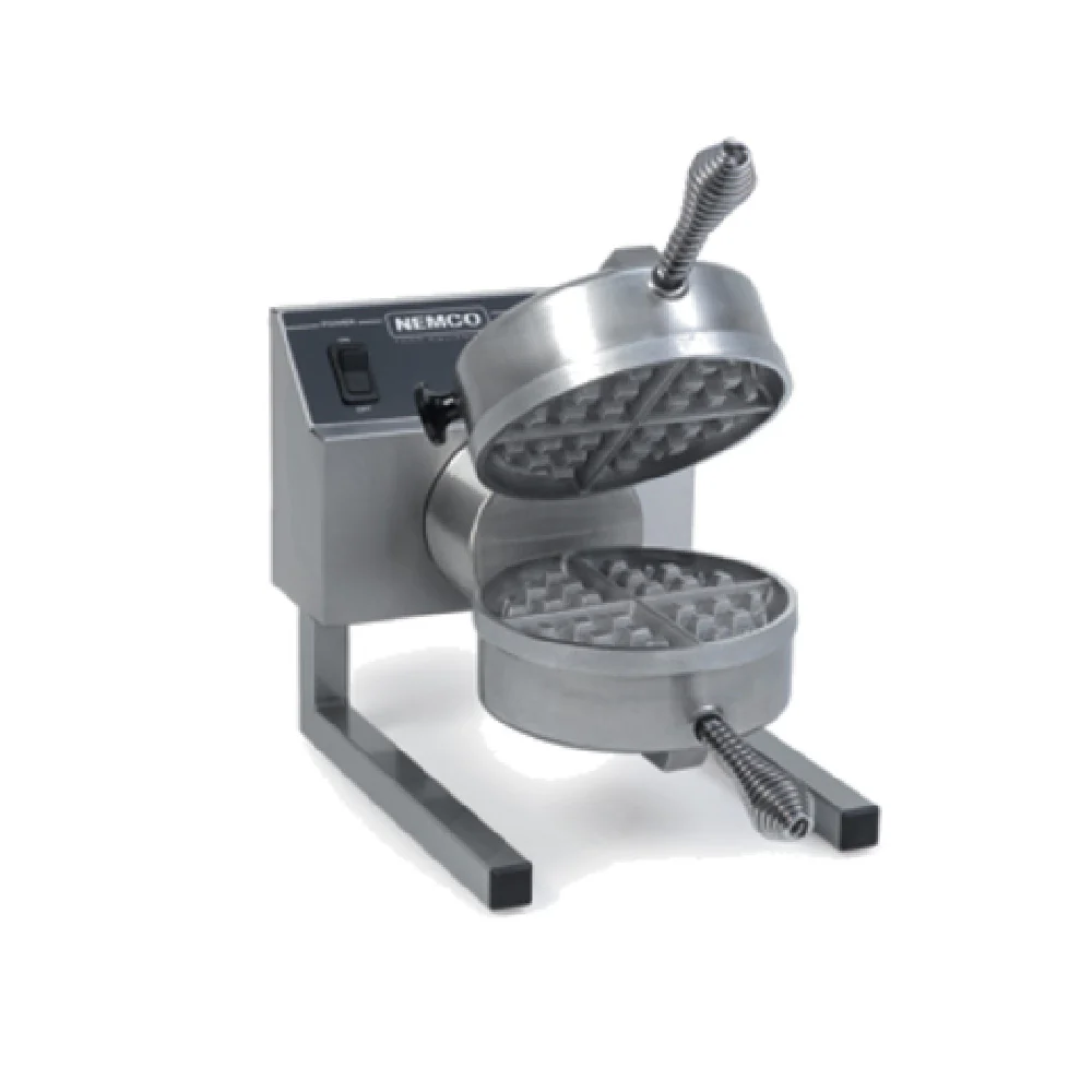 Nemco 7020A-S Waffle Baker Single 10 Inch Removable Cast Aluminum with Digital Controls