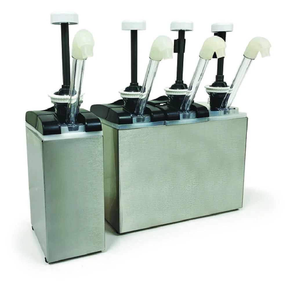 Nemco 10920-3 13 Inch Topping Pump Kit Triple with (3) 10 Jars