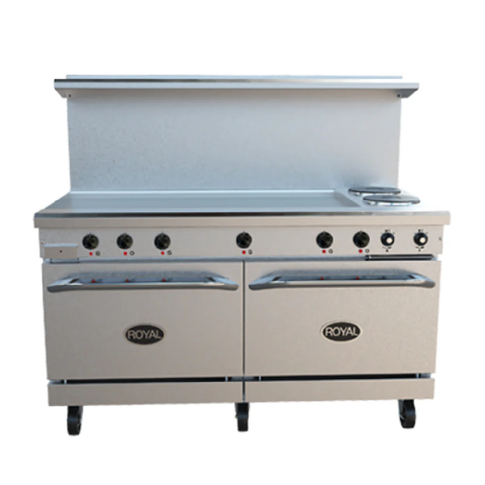Royal Range Of California RRE-2GT48_240/60/3 Restaurant Range Electric 60