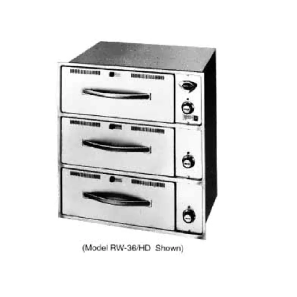 Wells RW-36HD_208-240/60/1 29 Inch Heavy Duty Warming Drawer Built-in Stainless Steel