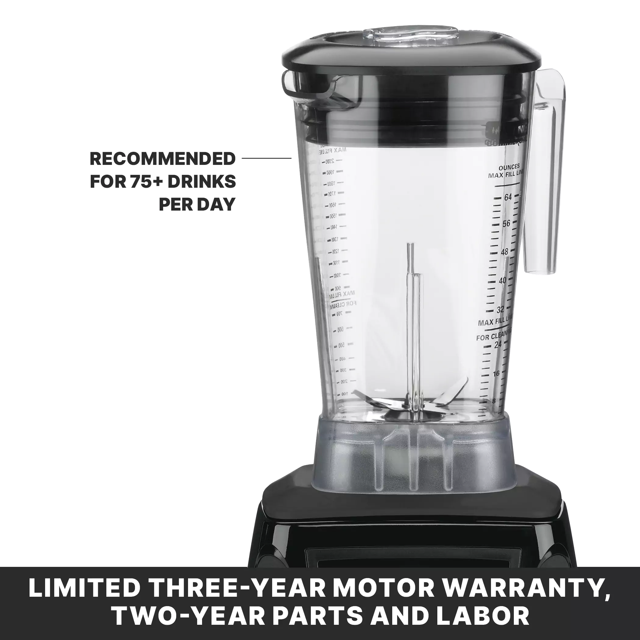 Waring MX1000XTXSEE 68 Oz Copolyester Container Electric Blender Waring MX1000XTXSEE 68 Oz Copolyester Container Electric Blender