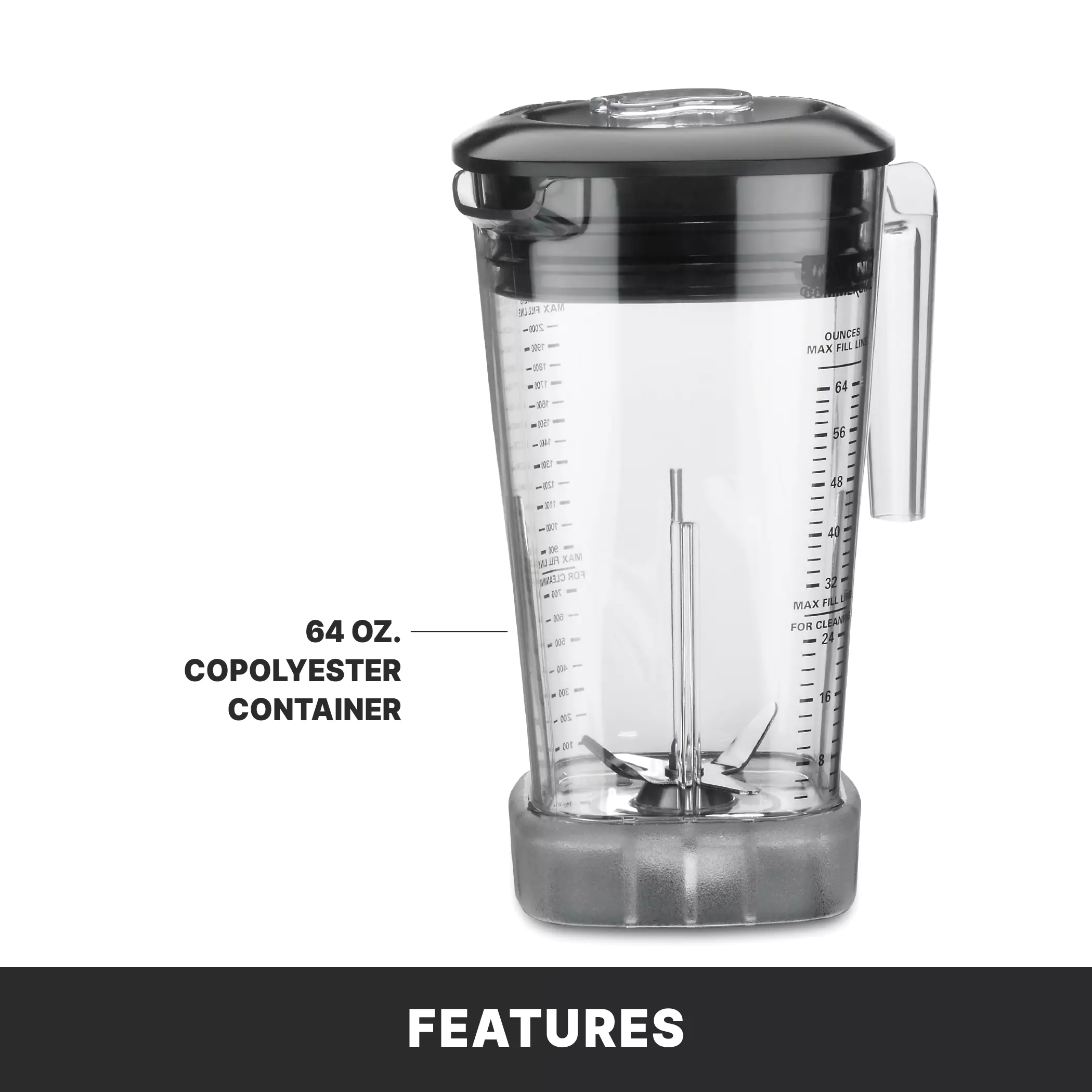Waring MX1000XTXSEE 68 Oz Copolyester Container Electric Blender Waring MX1000XTXSEE 68 Oz Copolyester Container Electric Blender
