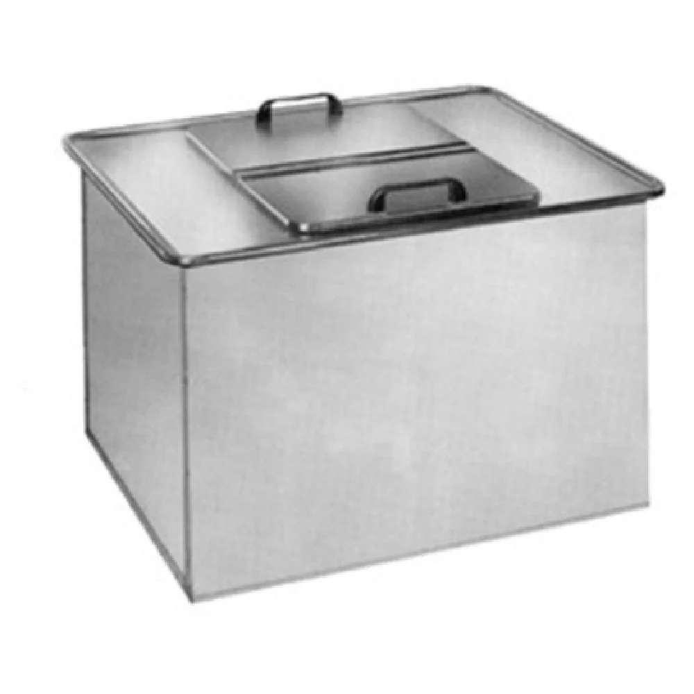 Atlas Metal WB-19 24 Inch Drop-In Ice Chest Non-mechanical Stainless Steel Atlas Metal WB-19 24 Inch Drop-In Ice Chest Non-mechanical Stainless Steel