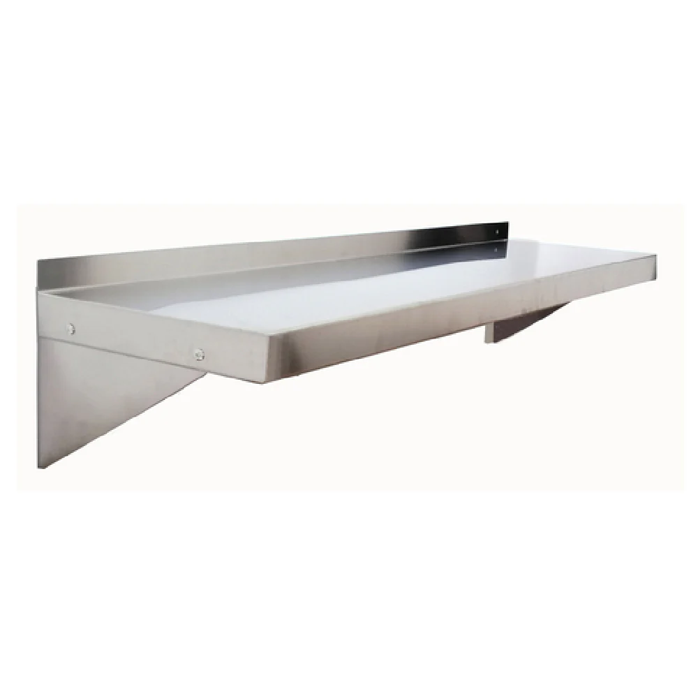 Atosa SSWS-1224 24 Inch Wall Mounted Shelf MixRite Stainless Steel with NSF
