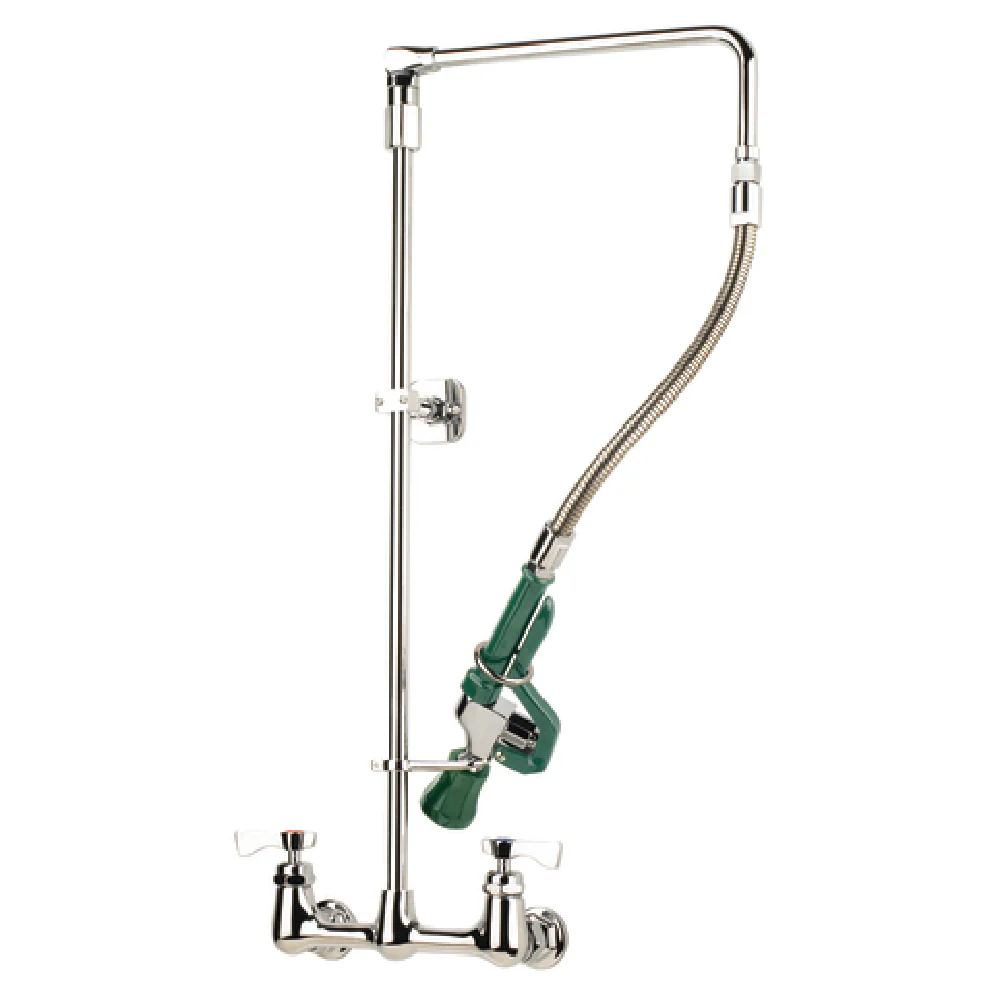 Krowne 17-312WL Pre-Rinse Assembly Wall Mount with Swing Arm and Hose Krowne 17-312WL Pre-Rinse Assembly Wall Mount with Swing Arm and Hose