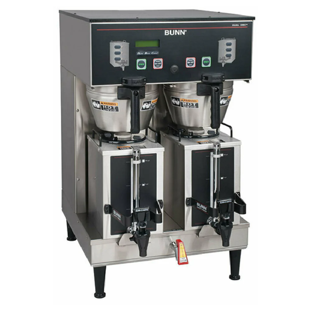 Bunn 35900.0010 18 Oz Electric Coffee Brewer Dual GPR DBC with Splashguard Funnel