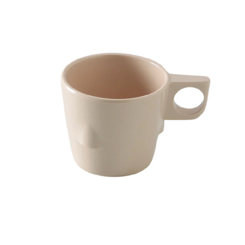 Yanco NS-9011T 8 Oz Bulbous Cup Dishwasher Safe Heavy Weight Melamine Tan Yanco NS-9011T 8 Oz Bulbous Cup Dishwasher Safe Heavy Weight Melamine Tan