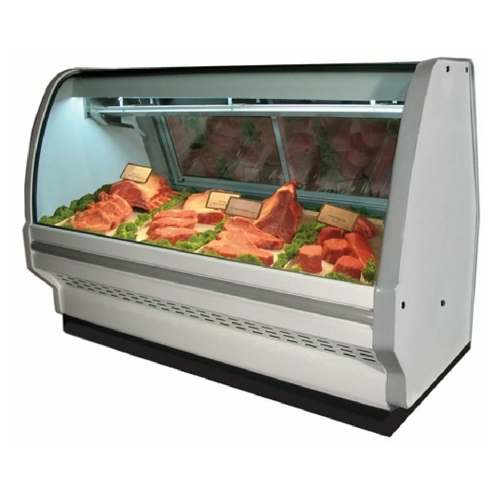 Howard-McCray R-CMS40E-8C-LED 99-1/2 Inch Red Meat Service Case Remote Cooling Howard-McCray R-CMS40E-8C-LED 99-1/2 Inch Red Meat Service Case Remote Cooling