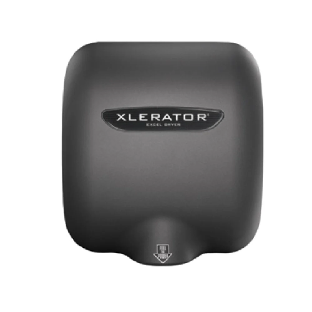 Excel Dryer XL-GR_208-277/50/60/1 11 Inch Surface-mounted Hand Dryer Graphite with Adjustable Sound and Speed