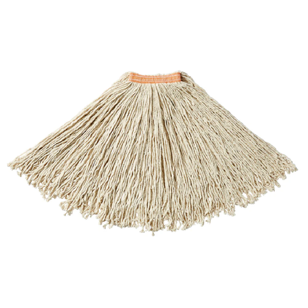 Rubbermaid FGF11800WH00 24 Oz Mop Head 4-ply Cotton All-purpose White