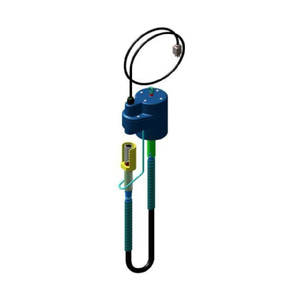 Alfa 25BP1 14 Inch Commercial Fish Scaler Electric Overhead Mount with Flexible Shaft