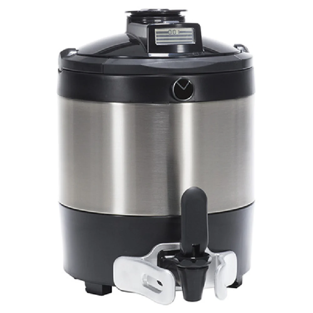 Bunn 42700.0250 1 Gallon Thermal Server with Digital Sight Gauge Black Stainless Steel with Brew-Through Lid