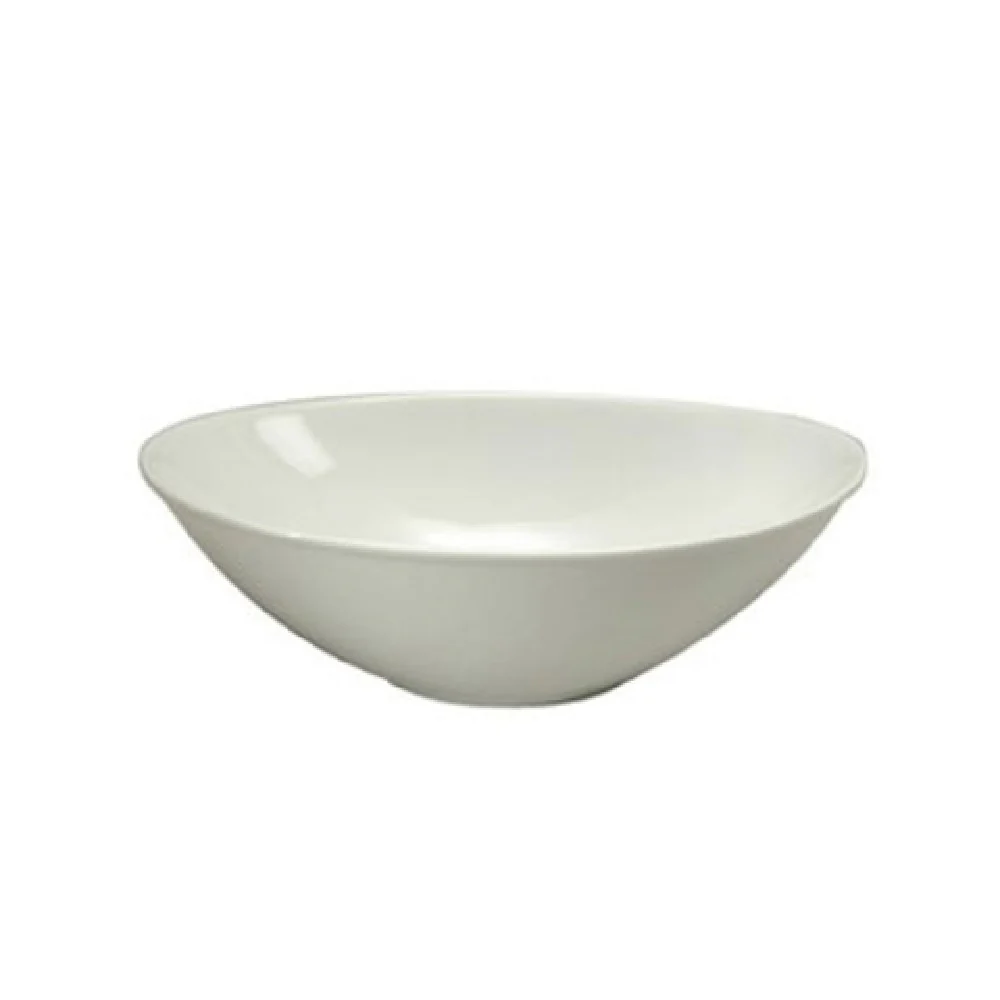1880 Hospitality R4020000714 45-1/3 Oz Bowl Oval Porcelain Bright White