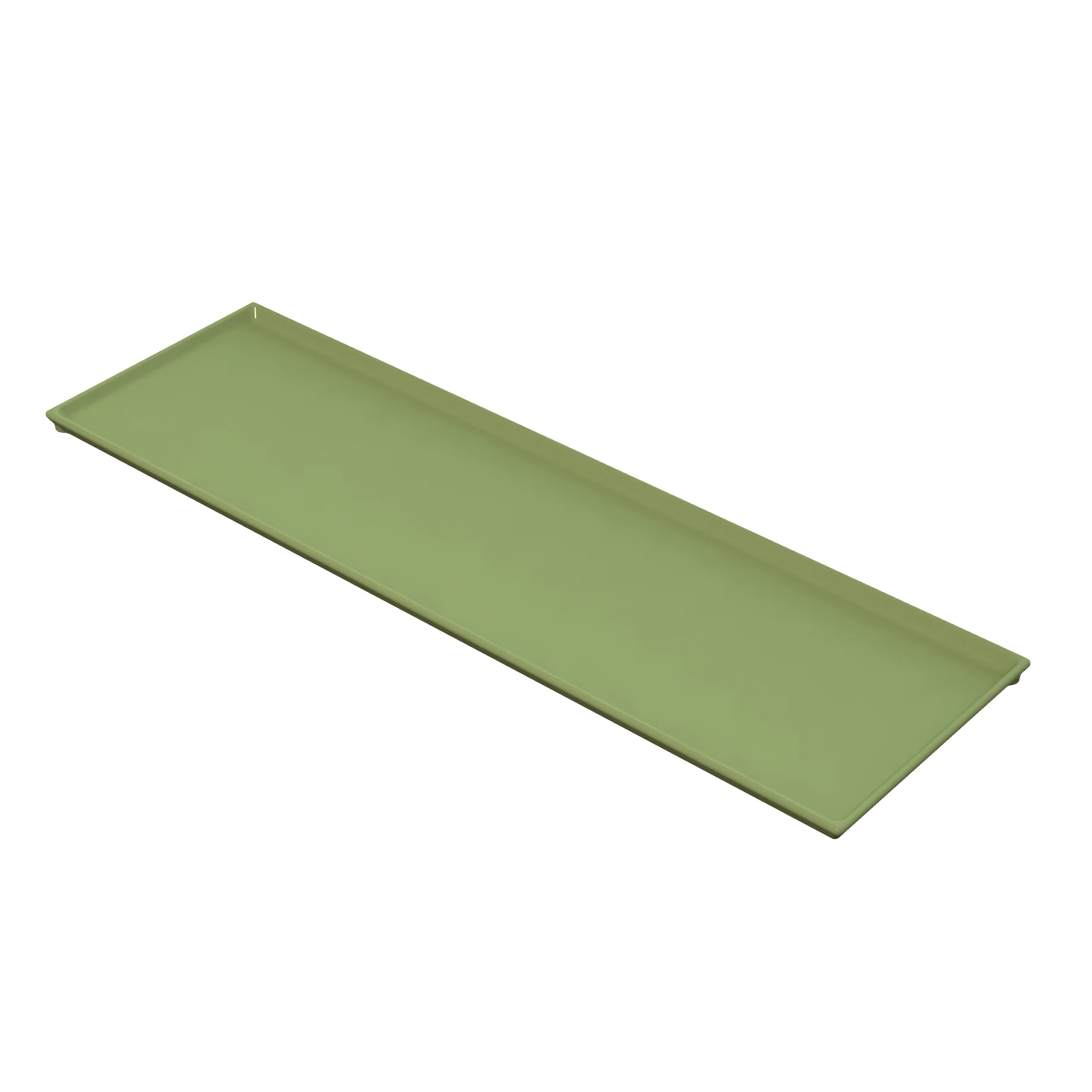 Tablecraft CW2113MM 21 Inch Cooling Plate Serving Tray Cold Holding Aluminum