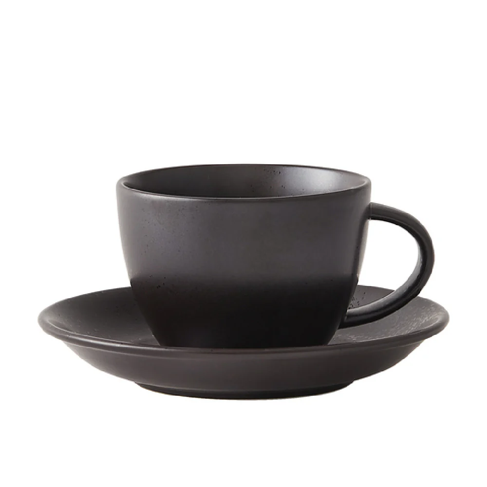 1880 Hospitality L6500000530 6 Oz Teacup Two-tone Glaze Porcelain Chestnut Lava