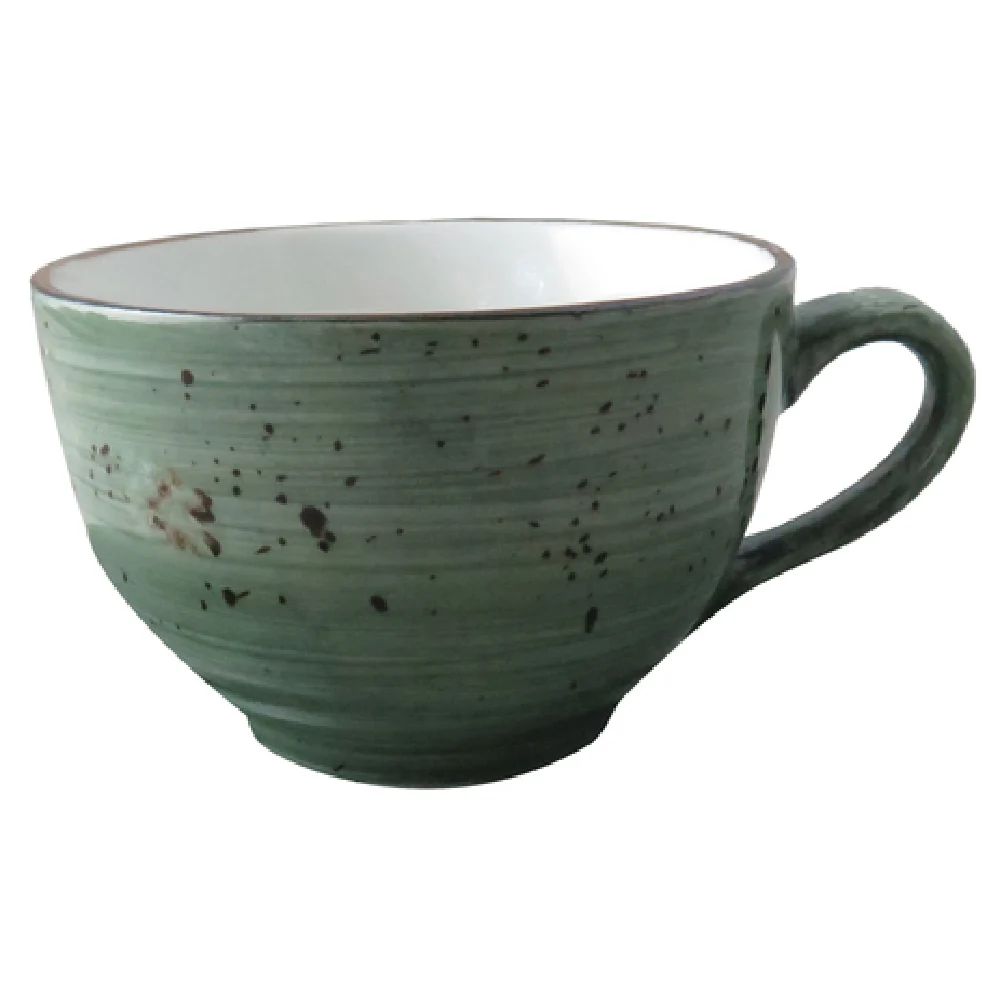 Tableware Solutions USA 51RUS034-05 2-1/5 Oz Espresso Cup Dark Green Ceramic - Case