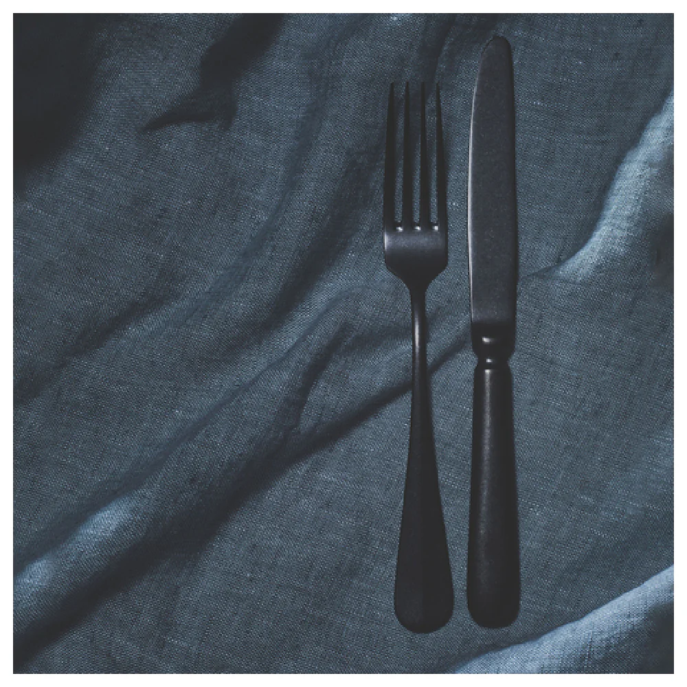 Arc Cardinal MB249 7.38 Inch Baguette Black Dessert Spoon 18/10 Stainless Steel Arc Cardinal MB249 7.38 Inch Baguette Black Dessert Spoon 18/10 Stainless Steel