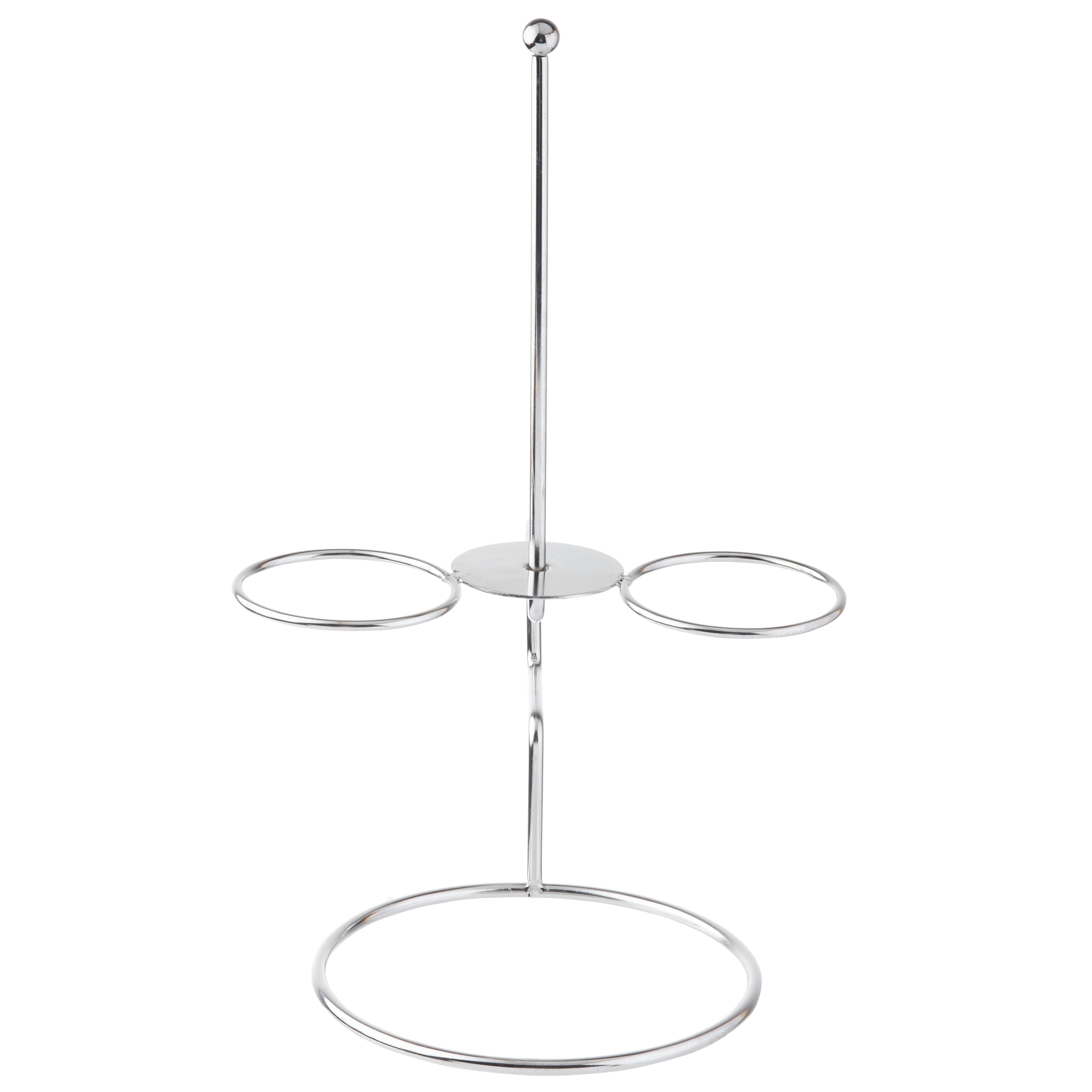 Tablecraft 10460 4 Inch Onion Ring Tower with Ramekin Holders Stainless Steel Mirror Finish Tablecraft 10460 4 Inch Onion Ring Tower with Ramekin Holders Stainless Steel Mirror Finish