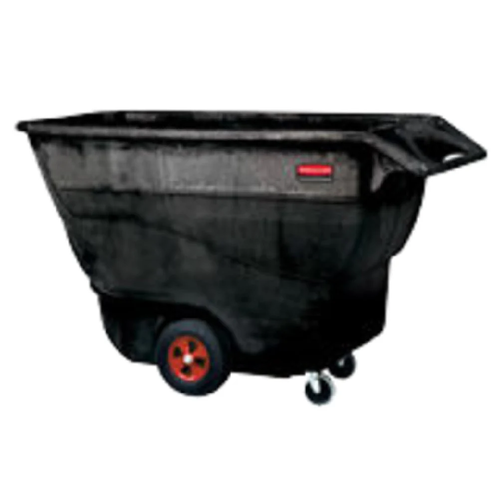 Rubbermaid FG9T1500BLA 33 Inch Structural Foam Tilt Truck Standard Duty with 1250 lb Capacity