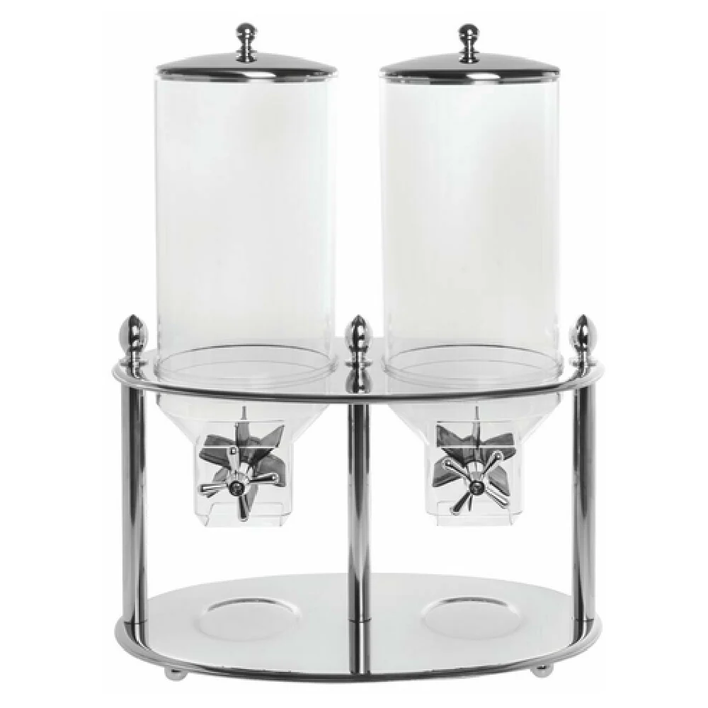 Hubert 78128 Cereal Dispenser (2) 2-2/5 Gallon Containers 19-11/16 Hubert 78128 Cereal Dispenser (2) 2-2/5 Gallon Containers 19-11/16
