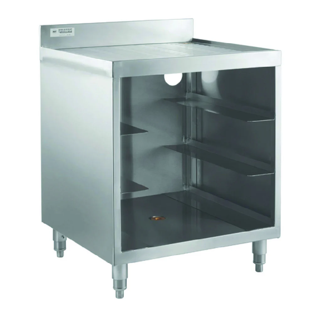 Hubert 32L-067 Kratos Corrugated Top Glass Rack Storage Unit 23