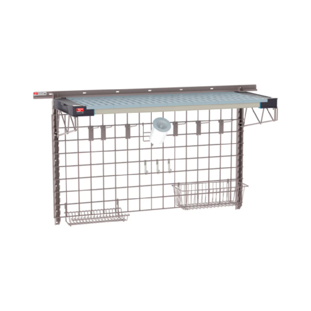 Metro SW-1848K4-30-SINK SmartWall Complete Kit For Sinks One-shelf Components Include A Wall Track Metro SW-1848K4-30-SINK SmartWall Complete Kit For Sinks One-shelf Components Include A Wall Track