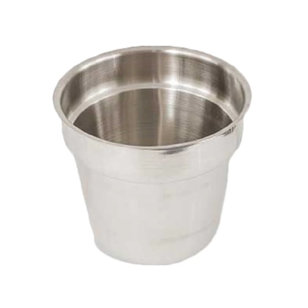 Crestware IP02.5 2-1/2 Qt Inset Pan Round Polished Mirror Finish Stainless Steel